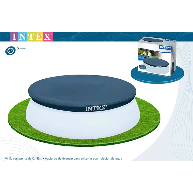 INTEX - COBERTOR 305 CM DI�METRO PARA PISCINA GOMON 28021