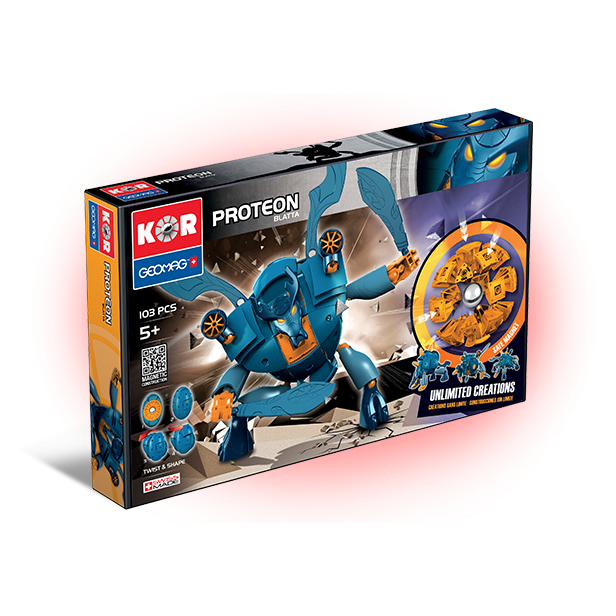 GEOMAG - KOR PROTEON BLATTA 103 PIEZAS