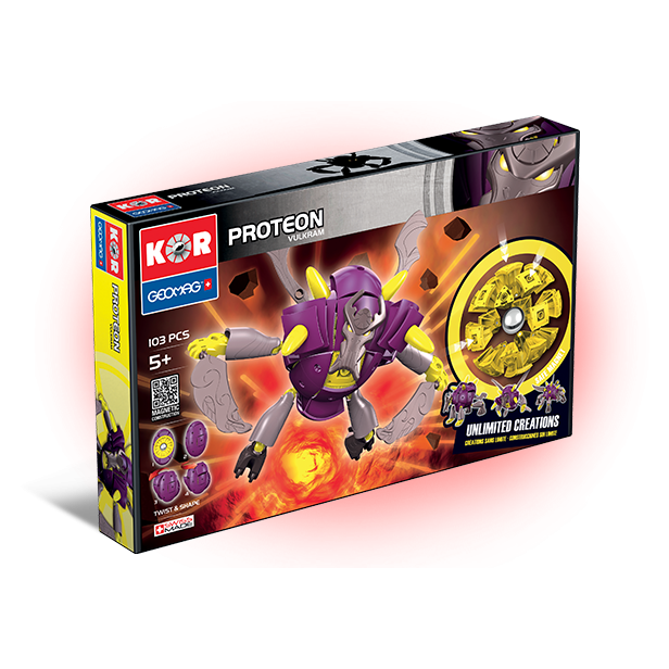 GEOMAG - KOR PROTEON VULKRAM 103 PIEZAS