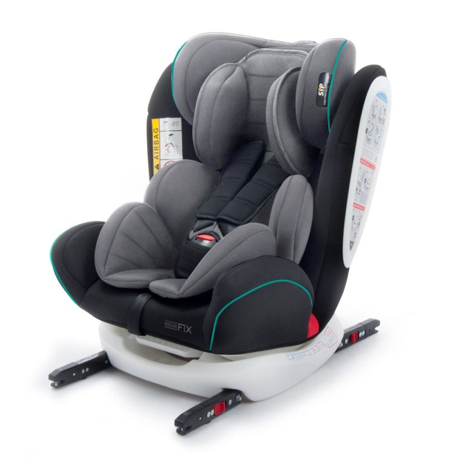 BABYAUTO - SILLA PARA AUTO NOE PLUS GRIS ISOFIX DE 0 A 36 KG