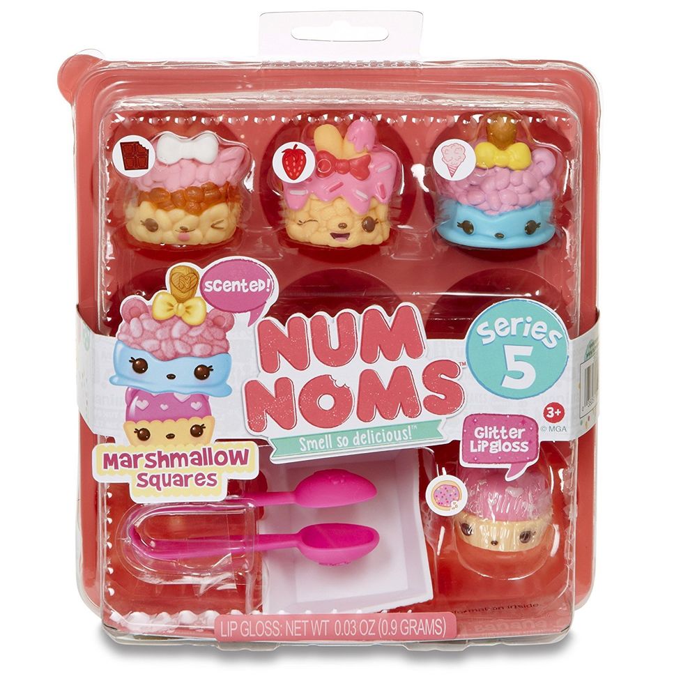 NUM NOMS - BRILLO DE LABIOS MARSHMALLOW SQUARES SERIE 5