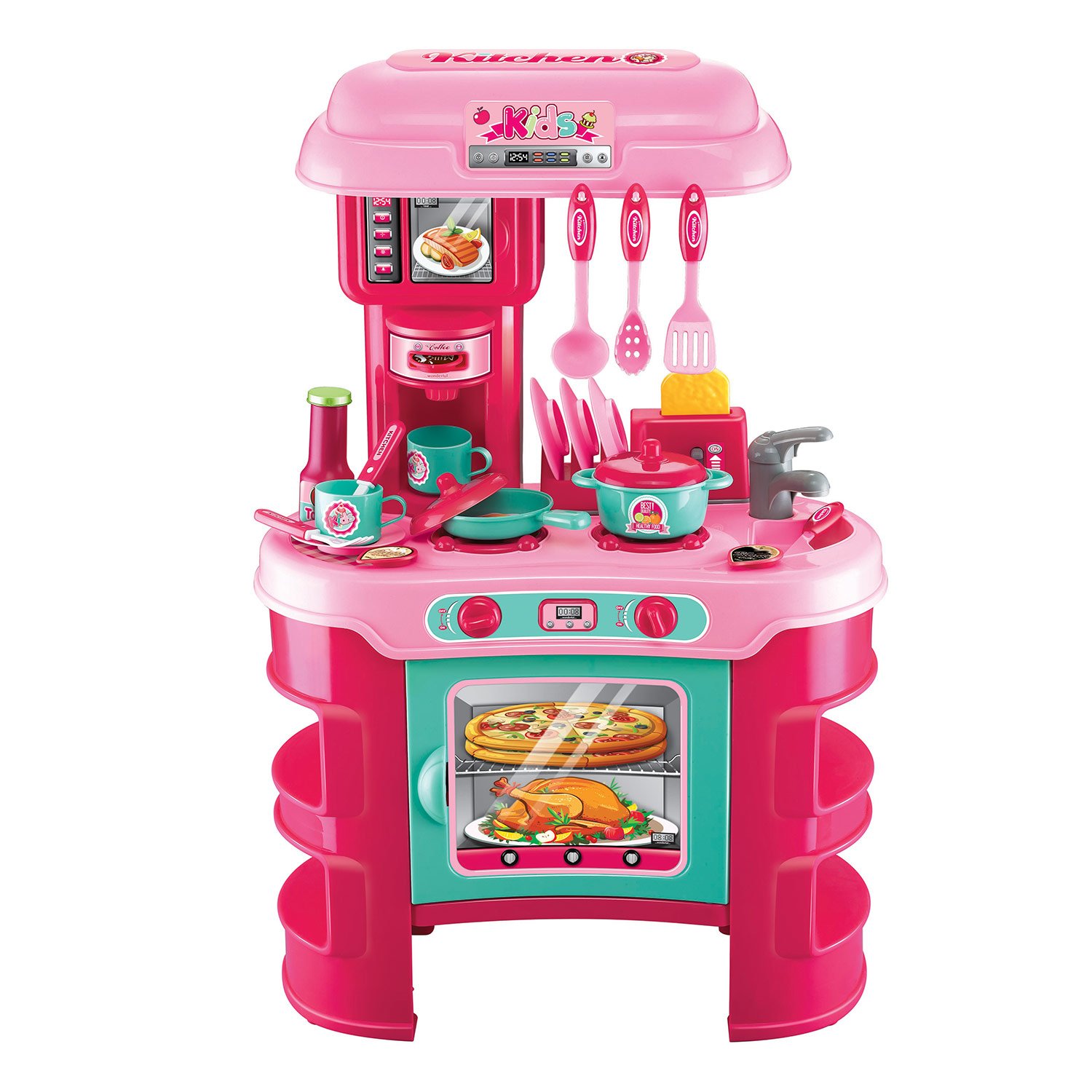 COCINA LITTLE CHEF ROSADA