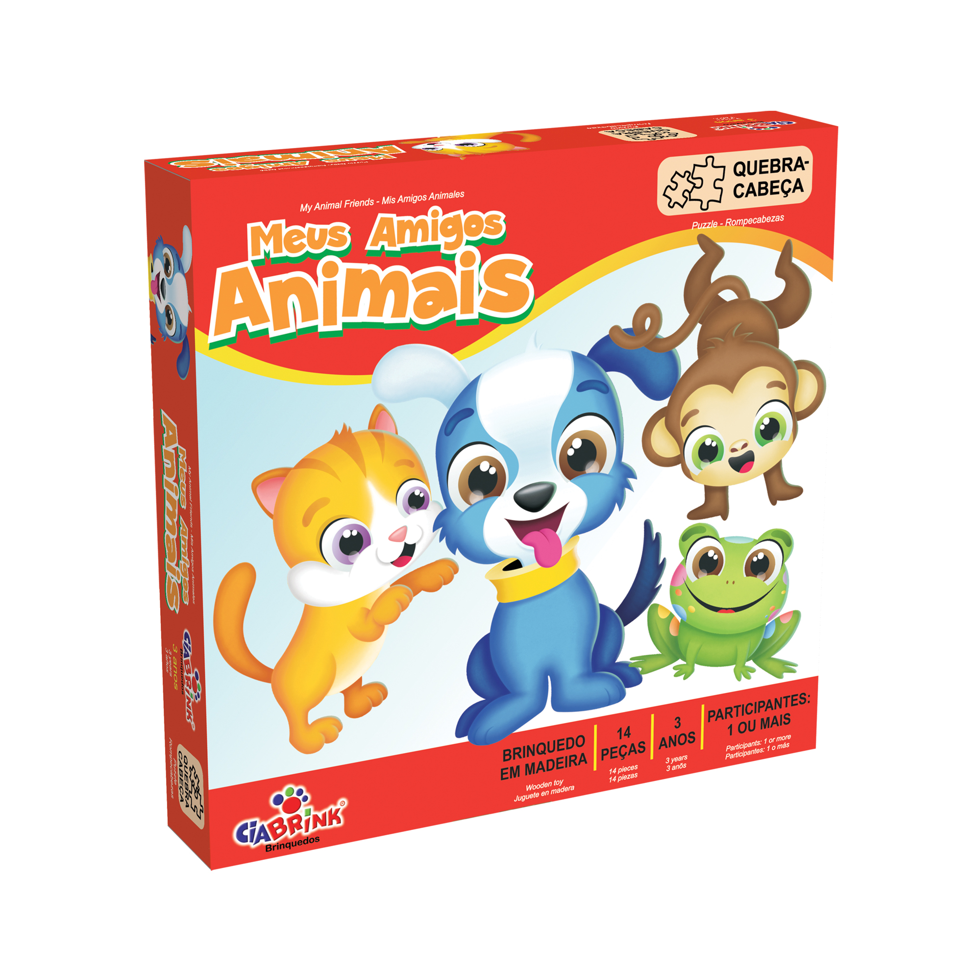 CIABRINK - PUZZLE MIS AMIGOS ANIMALES