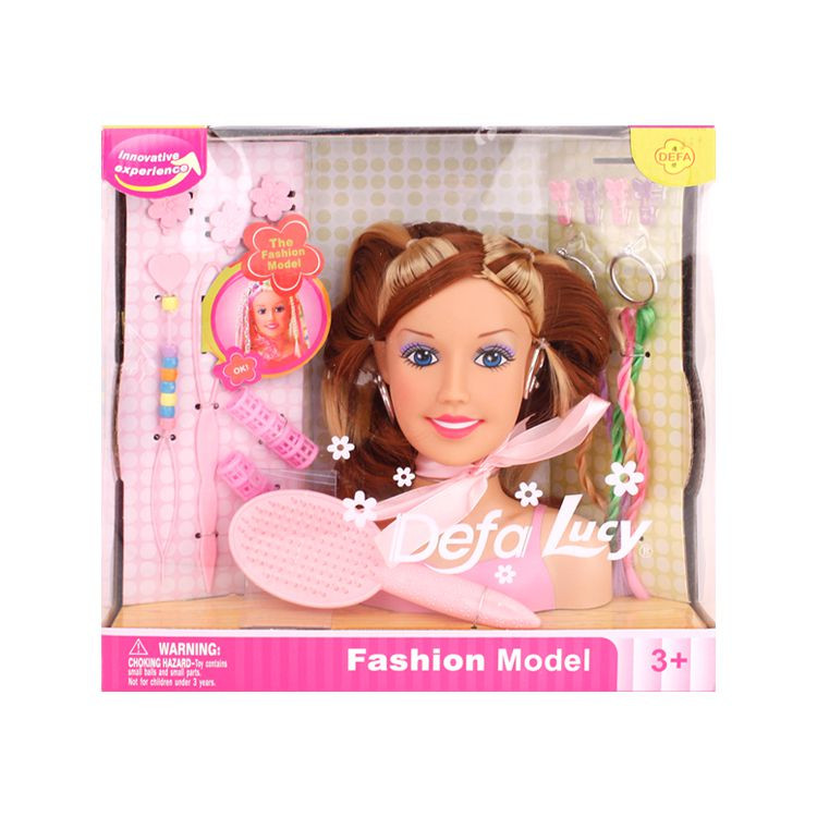 DEFA TOYS - MUECA FASHION MODEL PARA PEINAR CON ACCESORIOS