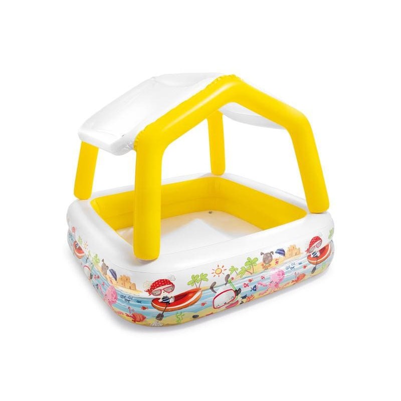 INTEX - PISCINA INFLABLE CON TECHO 57470