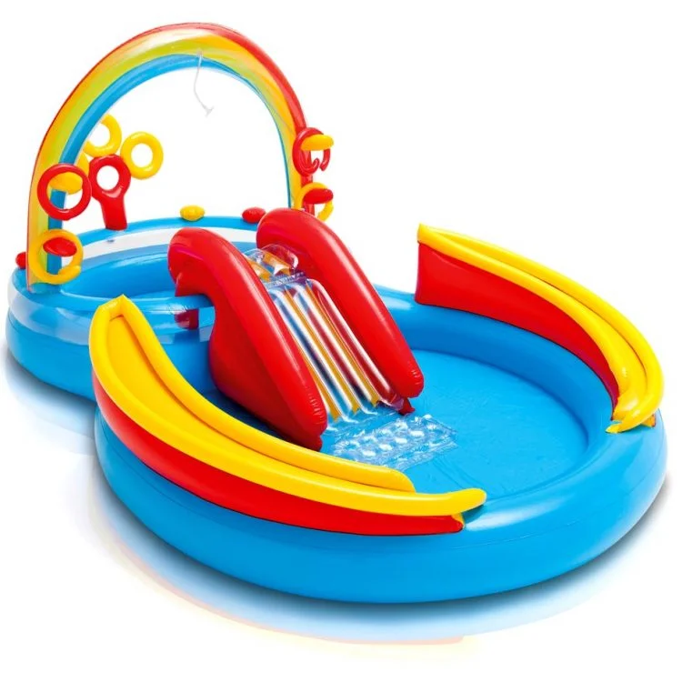 INTEX - CENTRO DE JUEGOS ARCO IRIS 297X193X135CM 57453