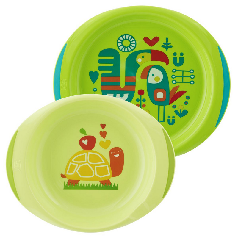 CHICCO - SET ALIMENTACIN PLATOS +12 MESES