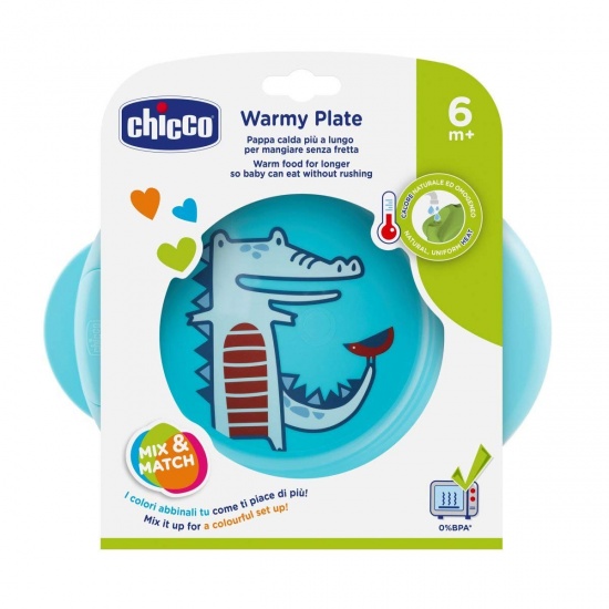 CHICCO - PLATO TRMICO NIO + 6 MESES