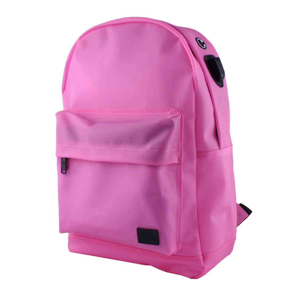 BIG POCKET - MOCHILA JELLY PINK 17 