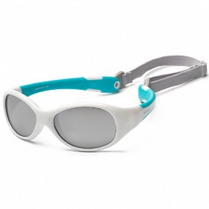 KOOLSUN - FLEX LENTE DE SOL WHITE AQUA 0-3 AOS