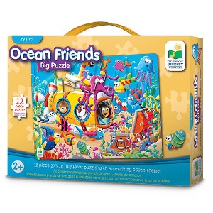 THE LEARNING JOURNEY - PUZZLE DE PISO AMIGOS DEL OCEANO 12 PIEZAS
