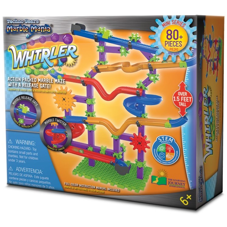 THE LEARNING JOURNEY MARBLE MANIA CATAPULT +100 PIEZAS Bebemi