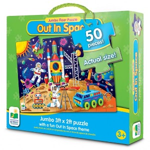 THE LEARNING JOURNEY - PUZZLE DE PISO AFUERA EN EL ESPACIO 50 PIEZAS