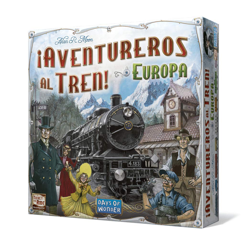 ASMODEE - AVENTUREROS AL TREN EUROPA