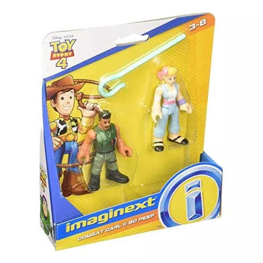 FISHER PRICE - CONBATE CONTRA CARL Y BO PEEP TOY STORY IMAGINEXT 