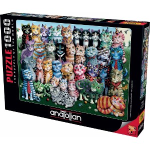 ANATOLIAN - PUZZLE 1000 PIEZAS CAT FAMILY REUNION