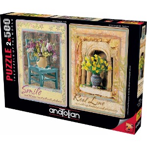 ANATOLIAN - PUZZLE 2X500 PIEZAS SMILE - REAL LOVE