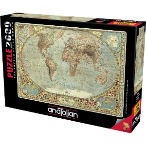 ANATOLIAN - PUZZLE 2000 PIEZAS WORLD MAP