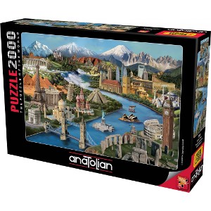 ANATOLIAN - PUZZLE 2000 PIEZAS POPULAR LANDMARKS