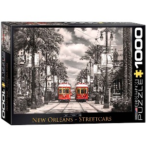 EUROGRAPHICS - PUZZLE 1000 PZAS NEW ORLEANS STREETCARS