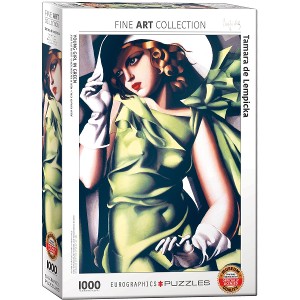 EUROGRAPHICS - PUZZLE 1000 PZAS YOUNG GIRL IN GREEN