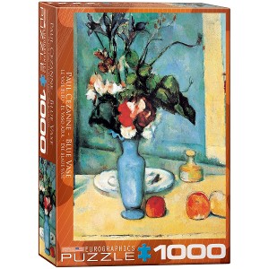 EUROGRAPHICS - PUZZLE 1000 PZAS BLUE VASE BY P CEZANNE