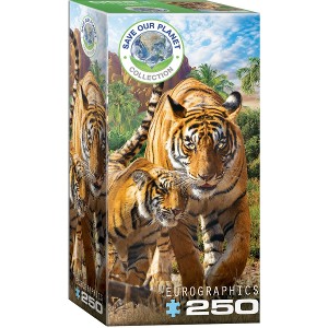 EUROGRAPHICS - PUZZLE DE 250 PIEZAS TIGERS