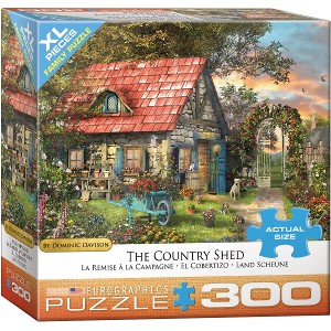 EUROGRAPHICS - PUZZLE DE 300 PIEZAS XL THE COUNTRY SHED