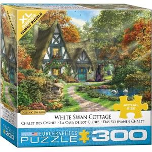 EUROGRAPHICS - PUZZLE DE 300 PIEZAS XL WHITE SWAN COTTAGE