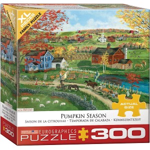 EUROGRAPHICS - PUZZLE DE 300 PIEZAS XL PUMPKIN SEASON BY