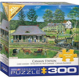 EUROGRAPHICS - PUZZLE DE 300 PIEZAS XL CANAAN STATION BY B