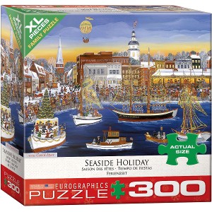 EUROGRAPHICS - PUZZLE DE 300 PIEZAS XL SEASIDE HOLIDAY BY