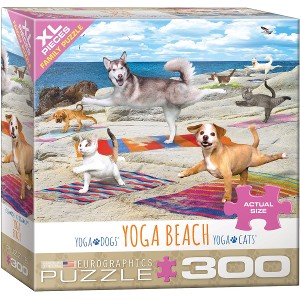 EUROGRAPHICS - PUZZLE DE 300 PIEZAS XL YOGA BEACH