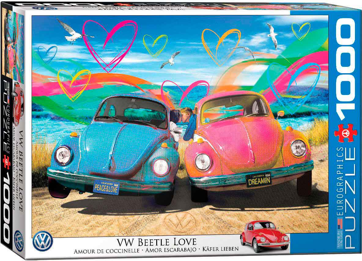 EUROGRAPHICS - PUZZLE 1000 PZAS VW BEETLE LOVE