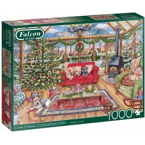 FALCON - PUZZLE 1000 PIEZAS THE CHRISTMAS CONSERVATORY
