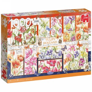 JUMBO - PUZZLE 1000 PIEZAS JANNEKE BRINKMAN TULIPS FROM HOLLAND PREMIUM COLLECTION