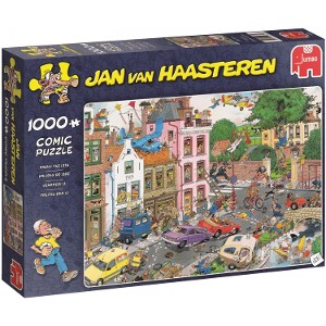 JUMBO - PUZZLE 1000 PIEZAS FRIDAY THE 13TH POR JAN VAN HAASTEREN