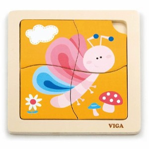 VIGA - HANDY FLAT PUZZLE BUTTERFLY 50136