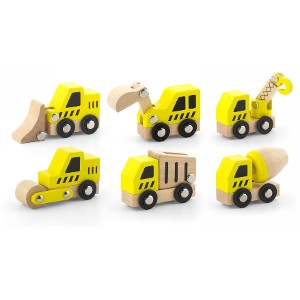 VIGA - CONSTRUCTION VEHICLES 6PCS SET 50541