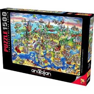 ANATOLIAN - PUZZLE 1500 PIEZAS AVRUPA HARITASI