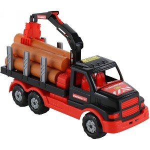 WADER - CAMION MAMMOET  GUINCHE CON TRONCOS 48CMS 