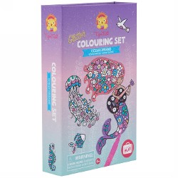 TIGER TRIBE - SET DE COLORES GLITTER OCEANO