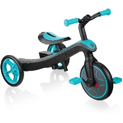 GLOBBER -  TRICICLO EXPLORER 2 IN 1 BALANCE TEAL