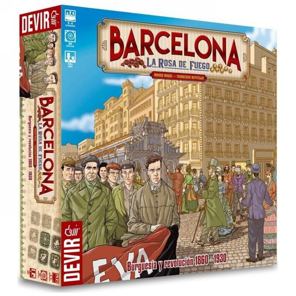 BARCELONA LA ROSA DE FUEGO