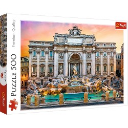 TREFL - PUZZLE 500 PIEZAS  FONTANNA DI TREVI