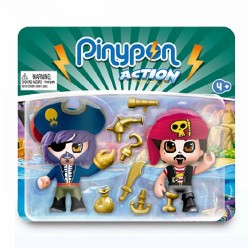 PINYPON - ACTION SET PIRATAS X 2 FIGURAS 