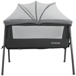 BEBESIT - COLECHO EASY SLEEP  CON MOSQUITERO GRIS