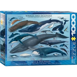 EUROGRAPHICS - PUZZLE 1000 PIEZAS WHALES AND DOLPHINS