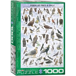 EUROGRAPHICS - PUZZLE 1000 PIEZAS BIRDS OF PREY AND OWLS