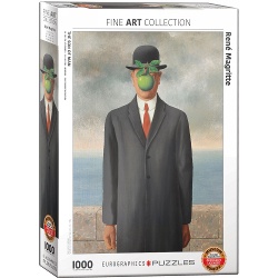 EUROGRAPHICS - PUZZLE 1000 PIEZAS SON OF MAN BY RENE MAGRITTE